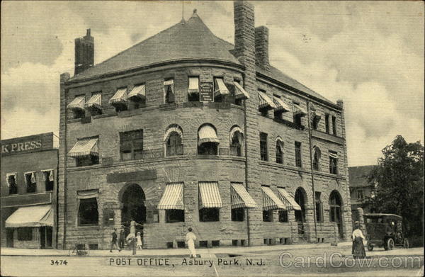 Post Office Asbury Park New Jersey