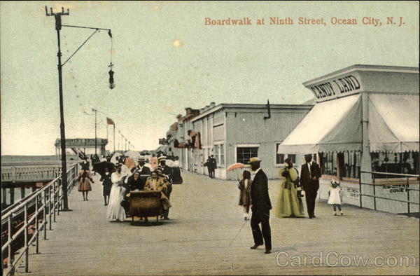 Boardwalk at Ninth Street Candy Land Ocean City New Jersey