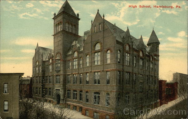 Large High School Harrisburg Pennsylvania