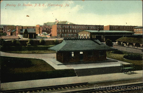 Maclay St. Station, P.R.R Harrisburg Pennsylvania