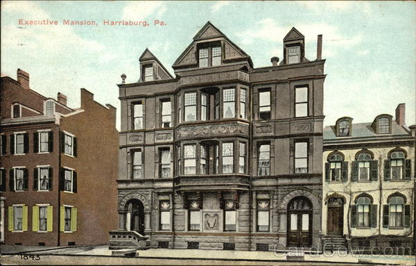 Street View of Executive Mansion Harrisburg Pennsylvania