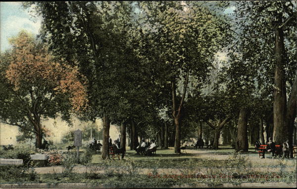 Park Along Susquehanna River Harrisburg Pennsylvania