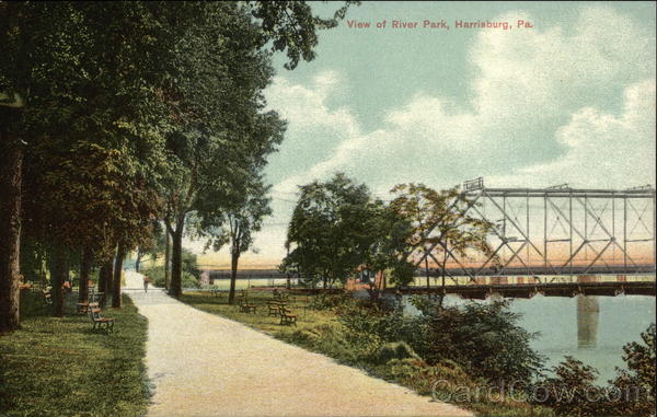 View of River Park Harrisburg Pennsylvania