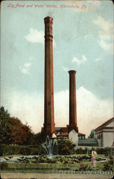 Lily Pond and Water Works Harrisburg Pennsylvania