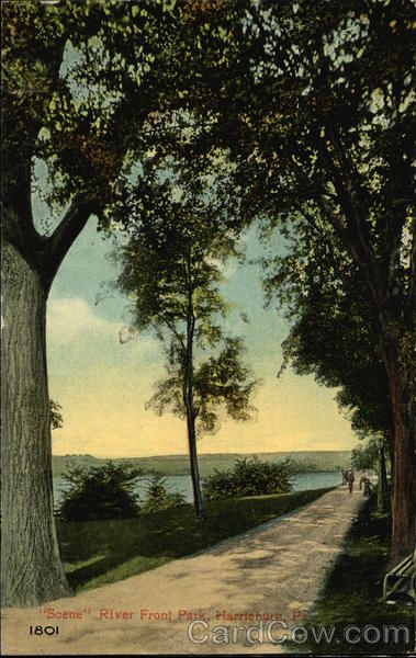 Scenic View at River Front Park Harrisburg Pennsylvania