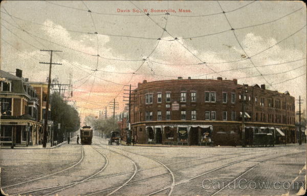 Davis Square West Somerville Massachusetts