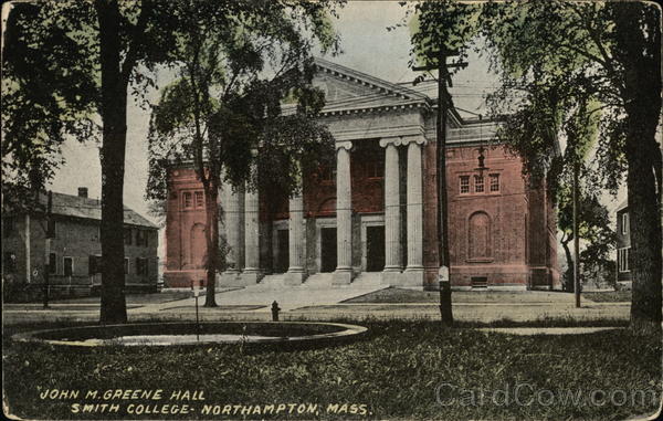Smith College - John M. Greene Hall Northampton Massachusetts