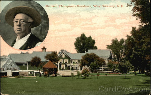 Denman Thompson's Residence West Swanzey New Hampshire