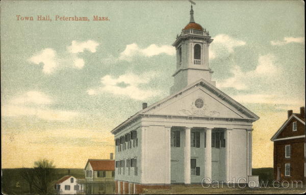 Town Hall Petersham Massachusetts