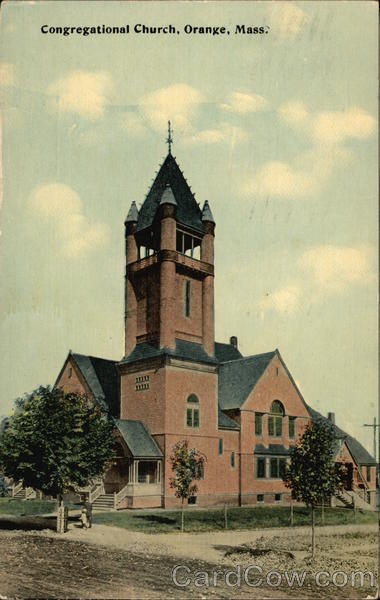 Congregational Church Orange Massachusetts