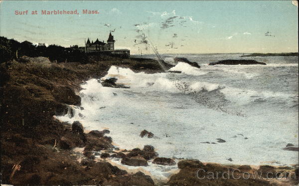 Surf at Marblehead Massachusetts