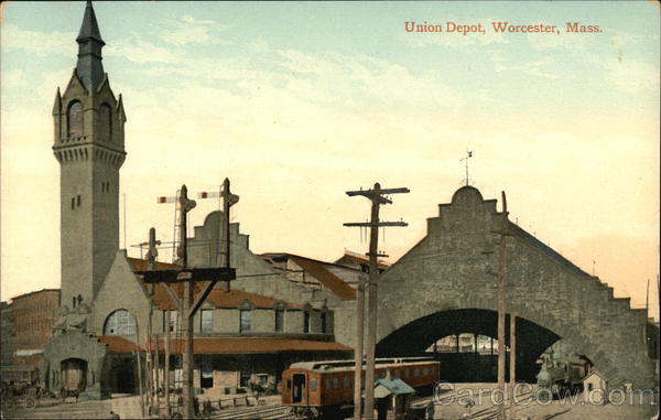 Union Depot Worcester Massachusetts
