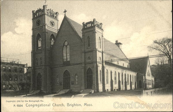 Congregational Church Brighton Massachusetts