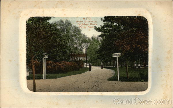 Auto Entrance, Dighton Rock Park Berkley Massachusetts