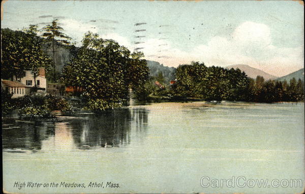 High Water on the Meadows Athol Massachusetts