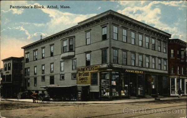 Parmenter's Block Athol Massachusetts