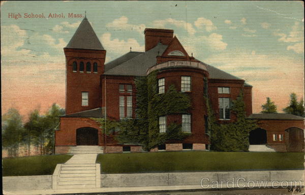 Street View of High School Athol Massachusetts