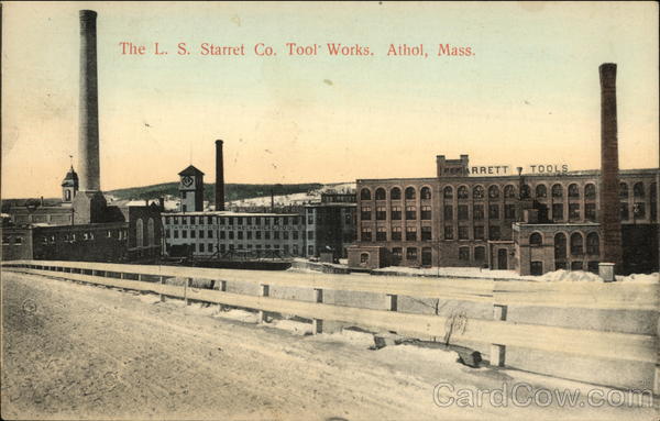 The L.S. Starret Co. Tool Works Athol Massachusetts