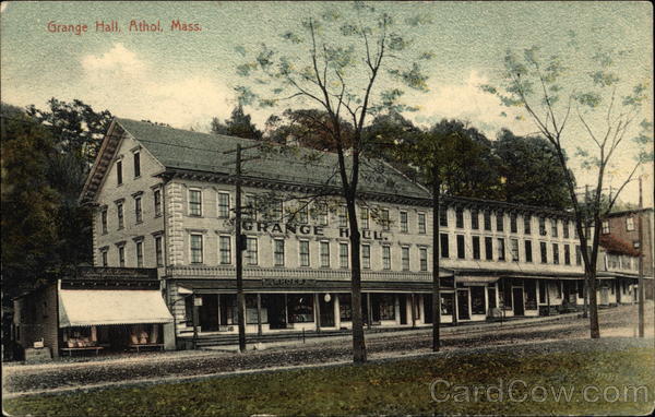 Grange Hall Athol Massachusetts