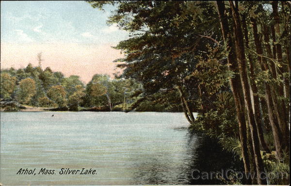 Scenic Silver Lake Athol Massachusetts