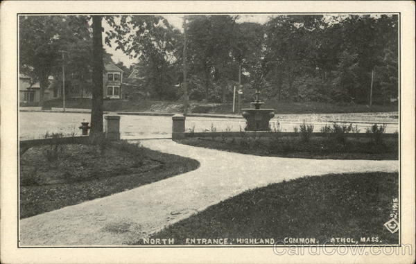 North Entrance, Highland Common Athol Massachusetts