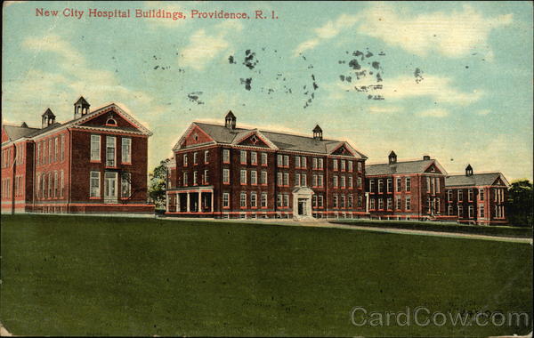 New City Hospital Buildings Providence Rhode Island