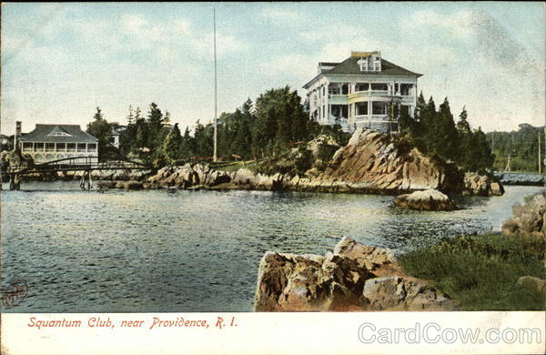 Water View of Squantum Club Providence Rhode Island