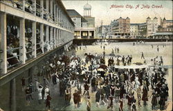 A Jolly Crowd Postcard