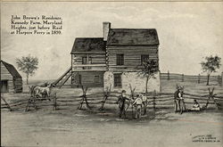 John Brown's Residence, Kennedy Farm, Maryland Heights Postcard