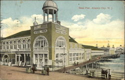 Steel Pier Postcard