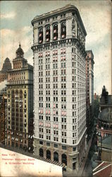 Hanover National Bank and Gillender Building Postcard