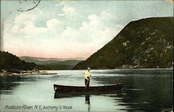 Anthony's Nose Hudson River, NY Postcard Postcard