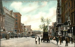 125th Street, Looking East from Park Avenue Postcard