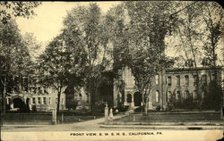 Front View S.S.N.S California, PA Postcard Postcard