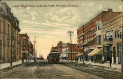 Ouellette Avenue, Looking North Postcard