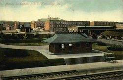 Maclay St. Station, P.R.R Postcard