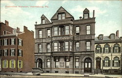Street View of Executive Mansion Postcard