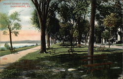 Front Street Park Postcard