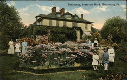Residence, Reservoir Park Postcard