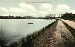The Dam, Wildwood Park Postcard