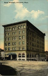 Hotel Wendell Pittsfield, MA Postcard Postcard