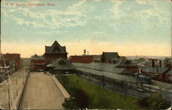 R. R. Station Postcard