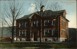 Buckland Grammar School Massachusetts Postcard Postcard