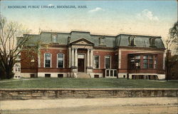 Public Library Postcard