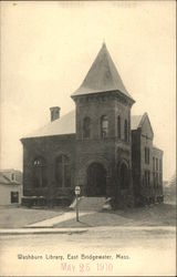 Washburn Library Postcard