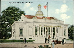 Post Office Beverly, MA Postcard Postcard