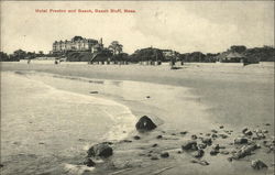 Hotel Preston and Beach, Beach Bluff Postcard