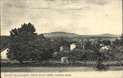 Mount Wachusett From Golf Links Postcard