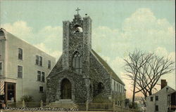 St. James' Episcopal Church Amesbury, MA Postcard Postcard