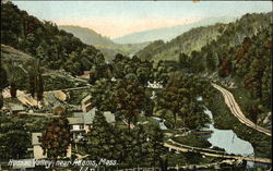 Hoosac Valley Adams, MA Postcard Postcard